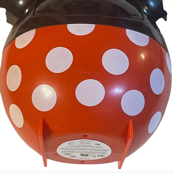 Disney Parks Minnie Mouse 90TH Anniversary Popcorn Bucket 2019 w/ Strap - Picture 3 of 14